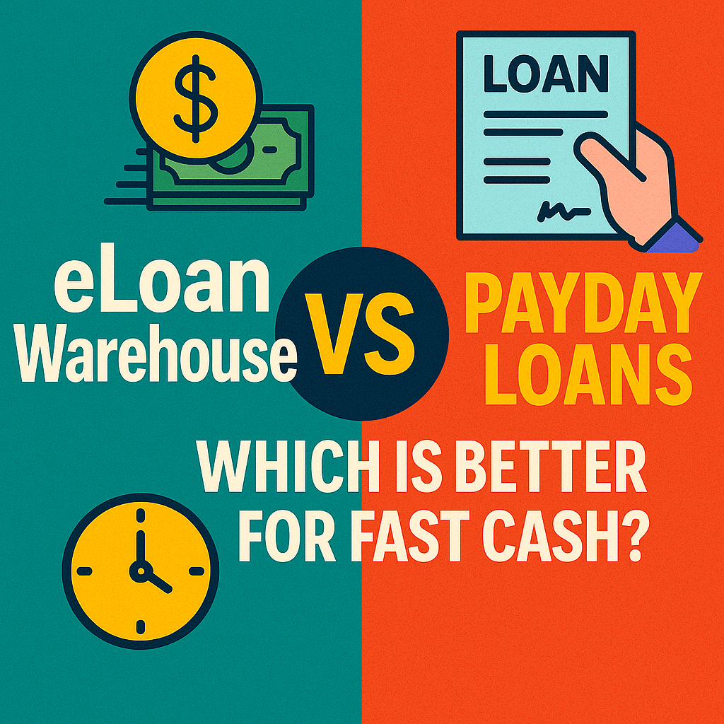 eLoanWarehouse vs. Payday Loans: Which Is Better for Fast Cash in 2025?