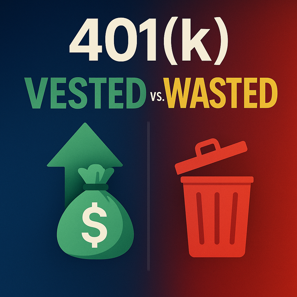 401k Vested vs Wasted: Avoid Losing Employer Match
