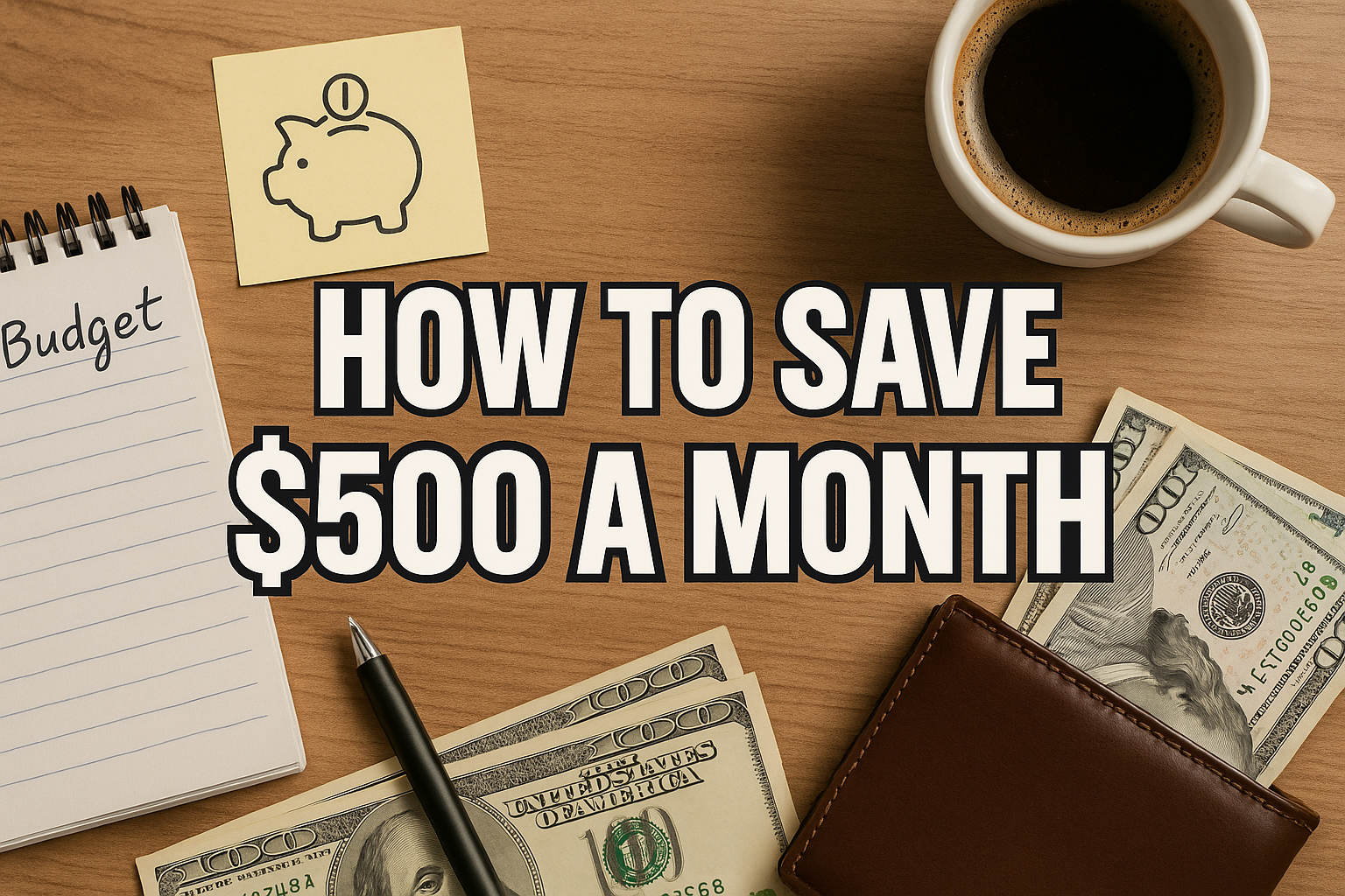 How to Save $500 a Month on a Low Income